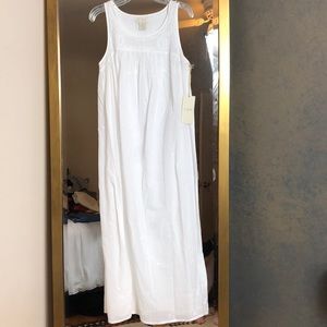 St. Tropez White Shin length gown